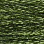 DMC 0937 Cotton 6 Strand Floss Medium Avocado Green