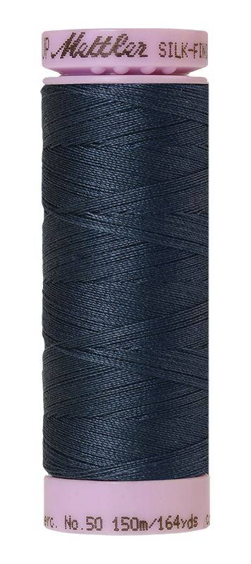 Mettler Silk-Finish Mercerized Cotton Thread, Color 1276, Harbor