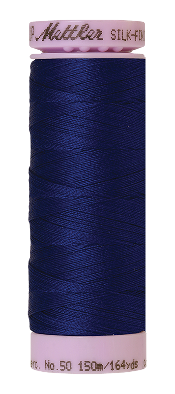 Mettler Silk-Finish Mercerized Cotton Thread, Color 1305, Delft
