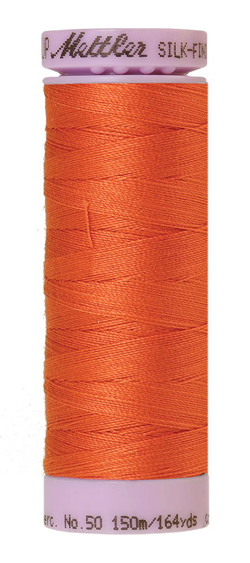 Mettler Silk-Finish Mercerized Cotton Thread, Color 1334, Clay
