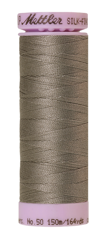 Mettler Silk-Finish Mercerized Cotton Thread, Color 1358, December Sky