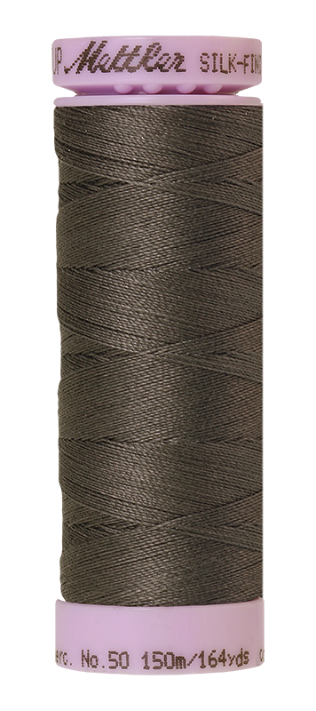 Mettler Silk-Finish Mercerized Cotton Thread, Color 1360, Whale