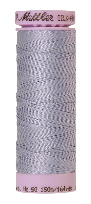 Mettler Silk-Finish Mercerized Cotton Thread, Color 1373, Cosmic Sky