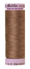 Mettler Silk-Finish Mercerized Cotton Thread, Color 1380, Espresso