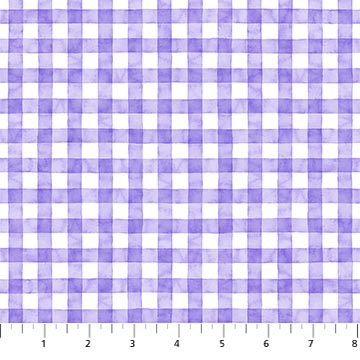Pressed Flowers - Lilac Gingham