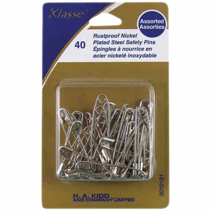 Klasse Assorted Safety Pins