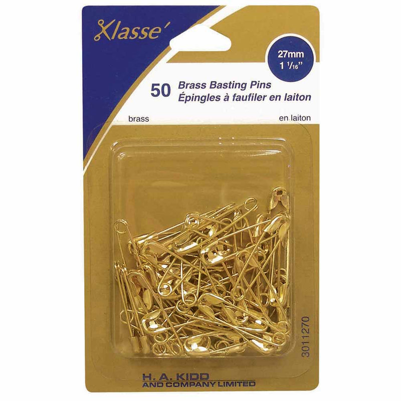 Klasse Brass Basting Pins