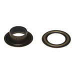 Unique 10 Grommets with Washers - Gold - 11mm