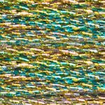 DMC E135 Metallic Cotton 6 Strand Floss Variegated Golden Dawn