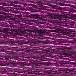 DMC E718 Metallic Cotton 6 Strand Floss Pink Garnet