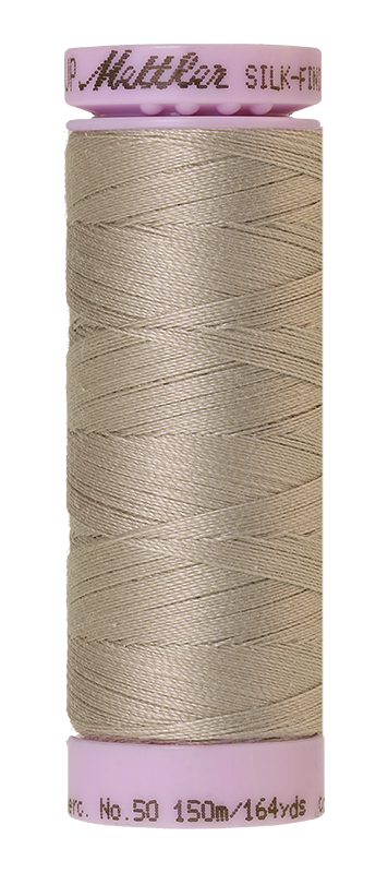 Mettler Silk-Finish Mercerized Cotton Thread, Color 3559, Drizzle
