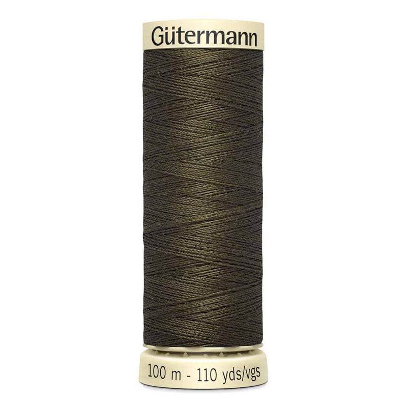 GÜTERMANN Sew-All Thread, Color 580, Bitter Chocolate