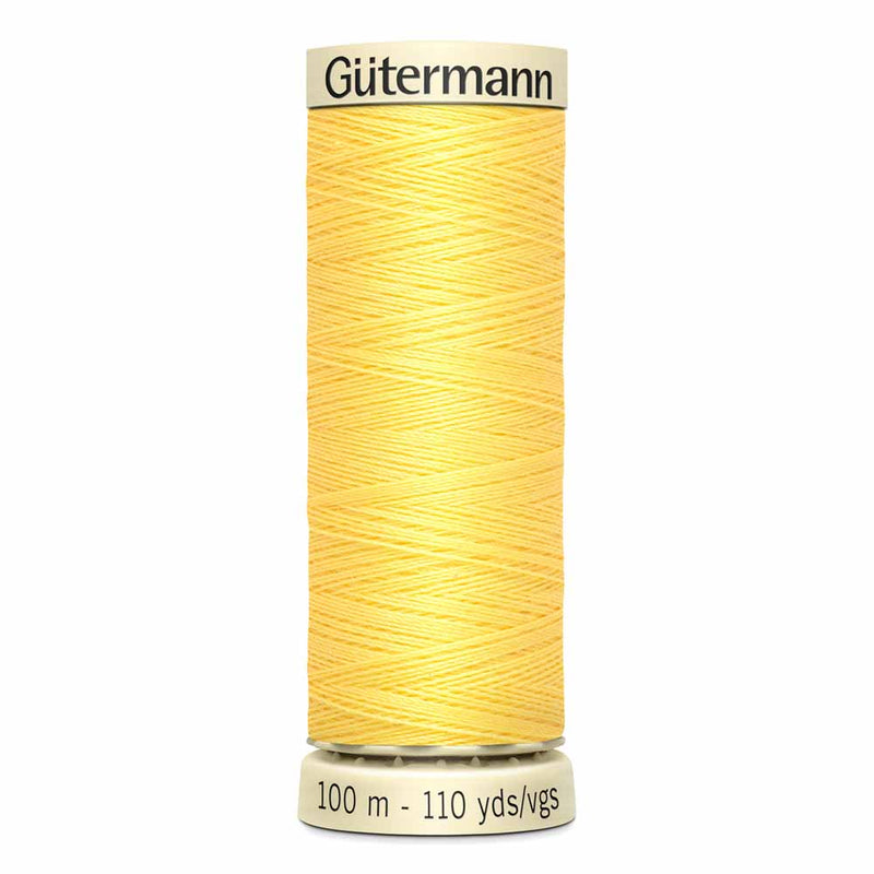 GÜTERMANN Sew-All Thread, Color 807, Lemon Peel