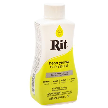 Rit Liquid Dye - Neon Yellow