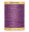 GÜTERMANN Variegated Cotton Thread 800m (Purples) #9978