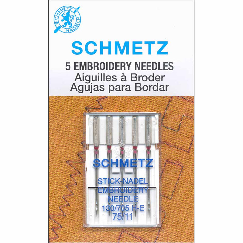 Schmetz Needles - Embroidery Needle 75/11