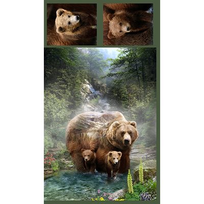 Hoffman Grizzly Digital Cuddle Panel