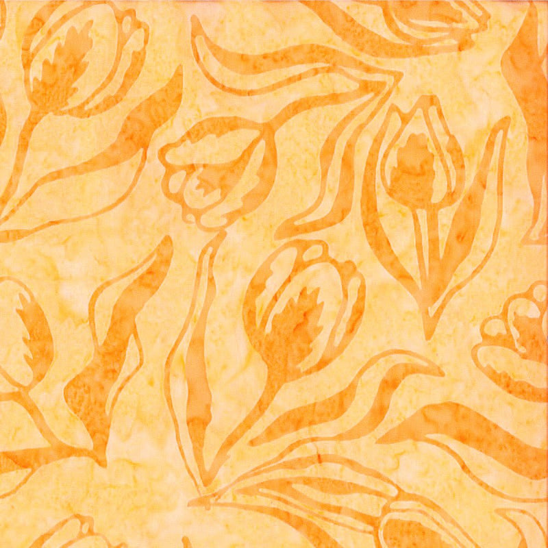 Cantik Batiks - Tulips Yellow