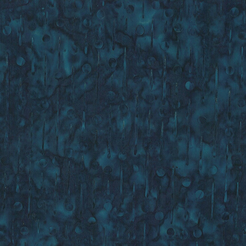 Cantik Batiks -Rainy Days Blue