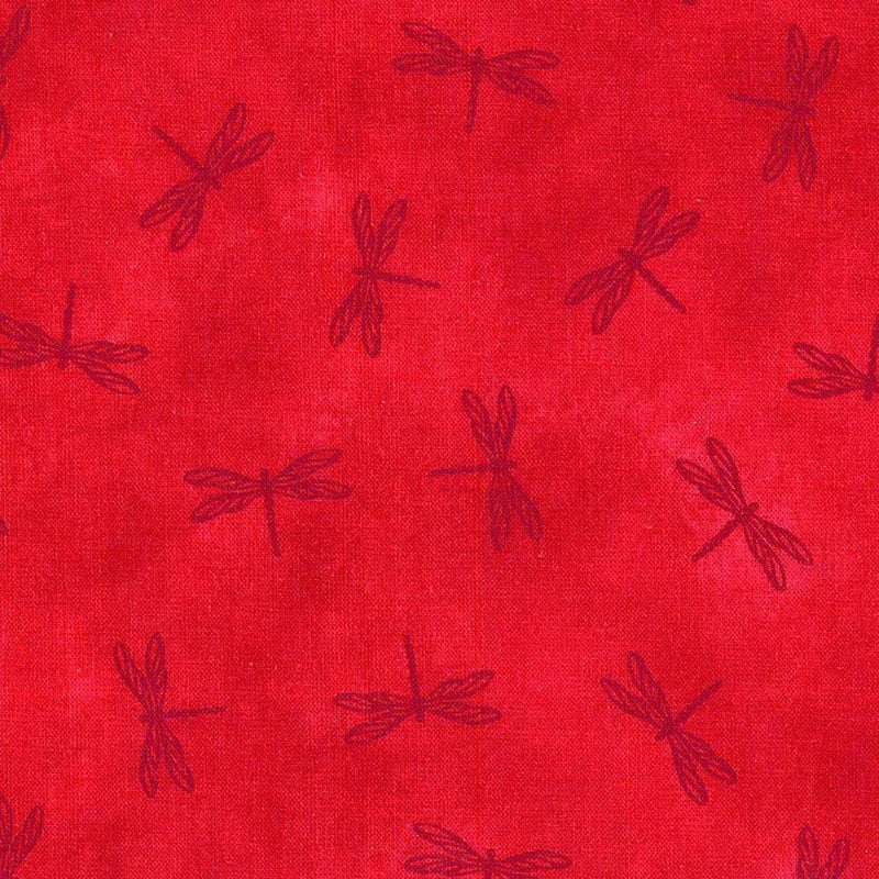 Land-Sea-Sky Tonals - Dragonflies - Red - DT