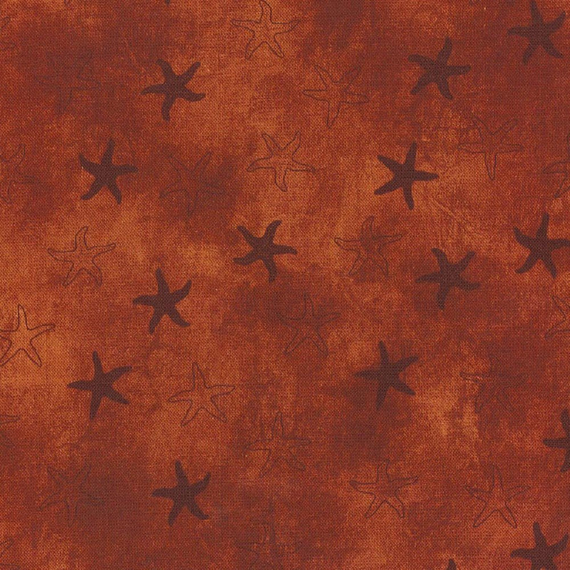 Land-Sea-Sky Tonals - Starfish - Rust - DT