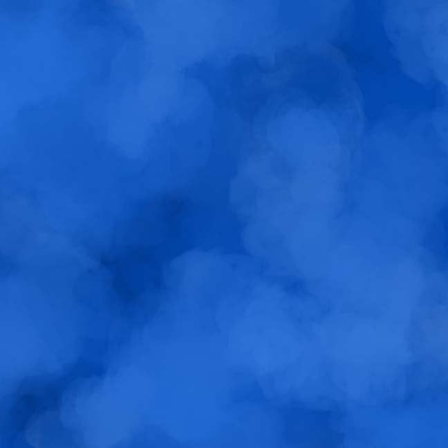 Cloudy - Blue
