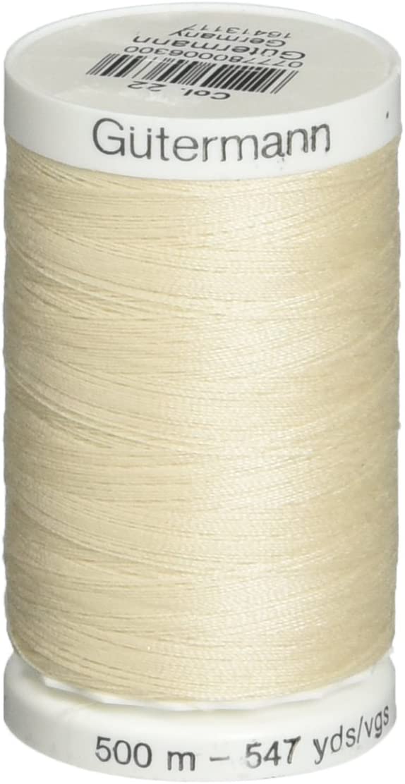 GÜTERMANN Sew-All Thread, Color 22, Eggshell