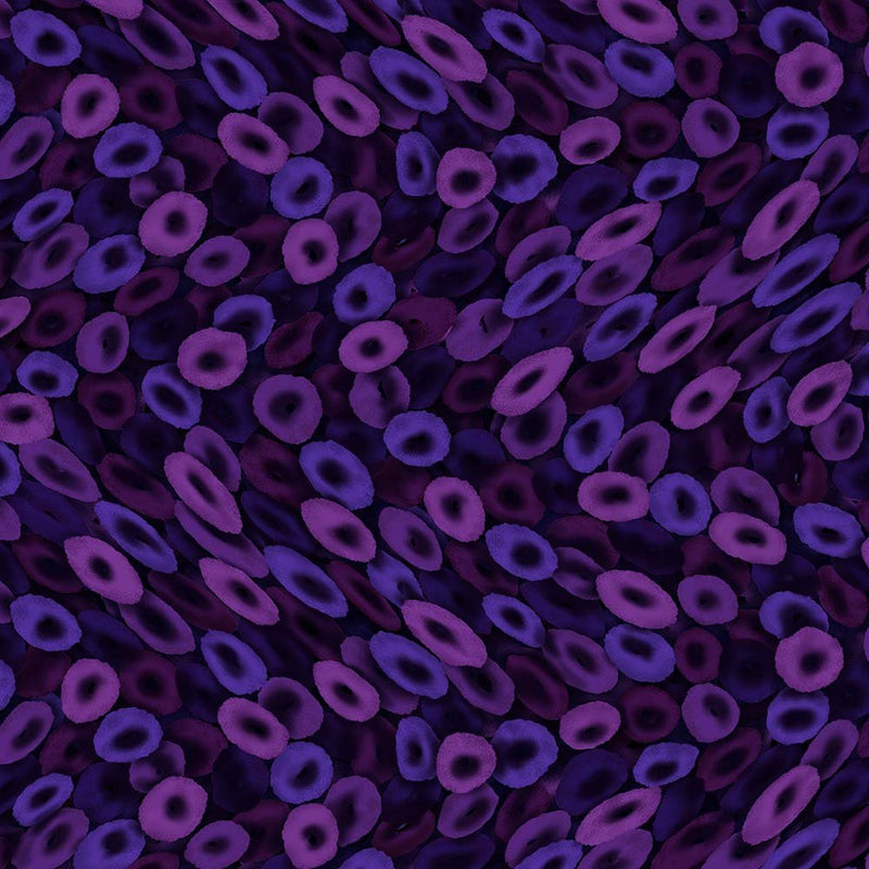 Flora Fantasia - Ovals Purple