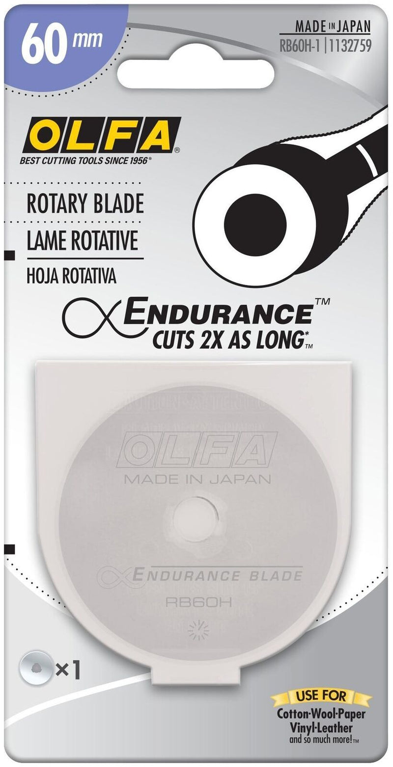 Olfa Endurance Rotary Blade - 60mm - 1 blade