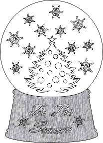 Laser Cut - Christmas Tree Snow Globe