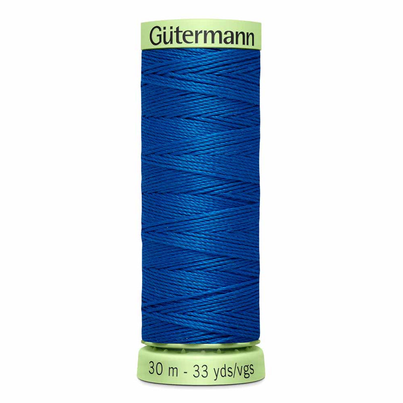 GÜTERMANN Top Stitching Thread, Color 248, Electric Blue