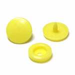Unique plastic snaps - yellow